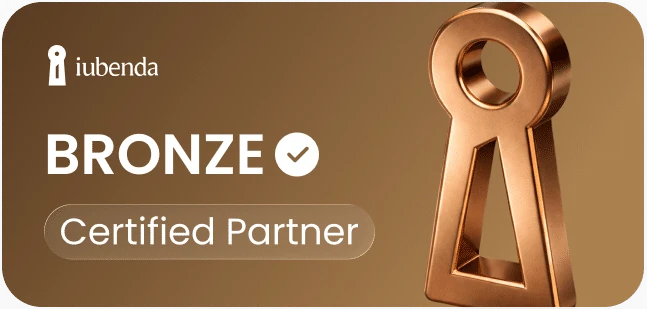 iubenda Certified
Bronze Partner